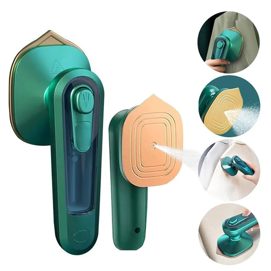 Portable Mini Steam Iron - Wet & Dry Ironing